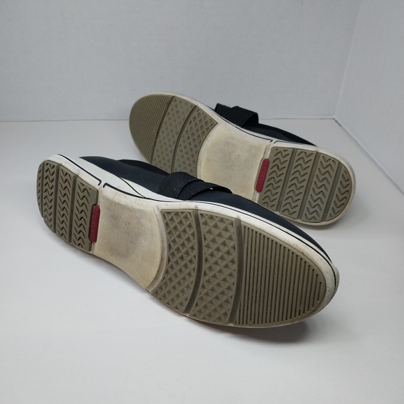 Aerosoles Women's size 7.5 Comfort Mary Jane stretch straps Black Slip-On Shoes - Picture 10 of 11